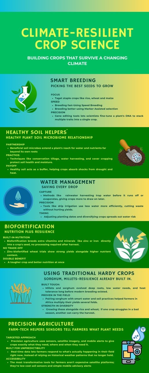 Climate-Resilient Crop Science — Building Crops That Survive a Changing Climate